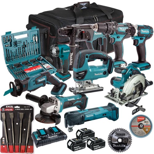 Makita 18v piece - 18v, combo