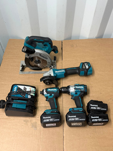 Makita 18v lxt brushless 4pc - 18v,