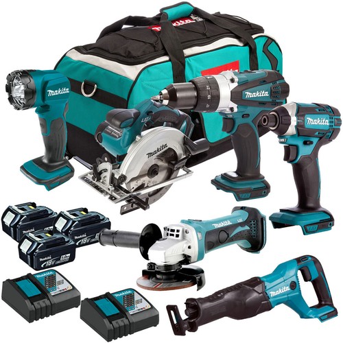 Makita 18v lxt piece combo - lxt,