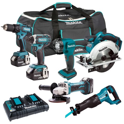 Makita 18v lxt piece combo - lxt, 6