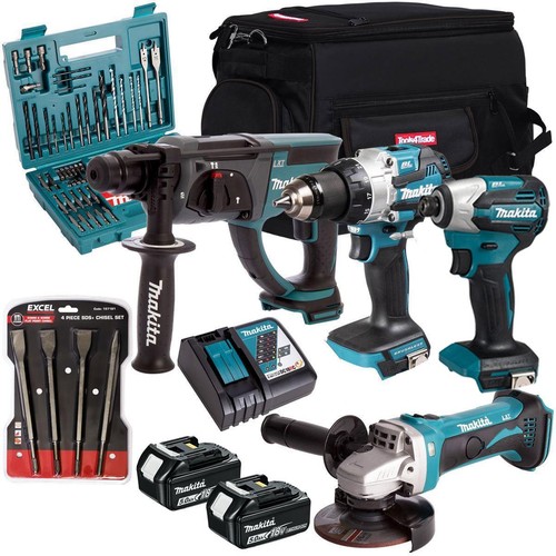 Makita 18v piece combo - makita,