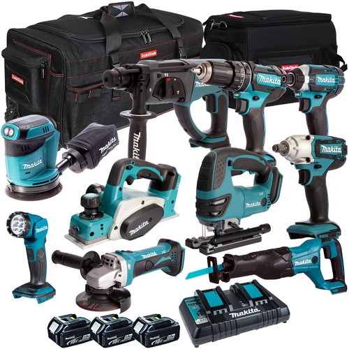 Makita 18v lxt piece combo - piece,