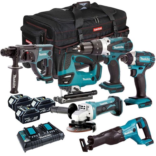 Makita 18v lxt piece combo - 18v,