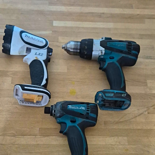Makita lxt 18v ion 3pc - li-ion, tool