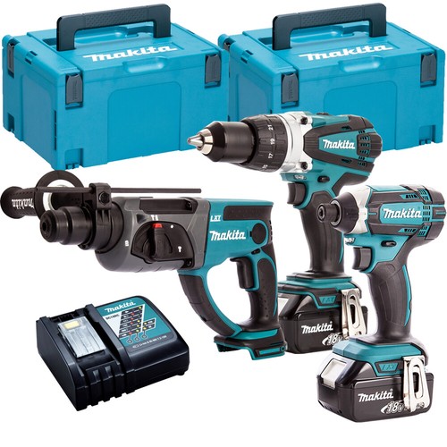 Makita 18v lxt piece combo - 18v, 3