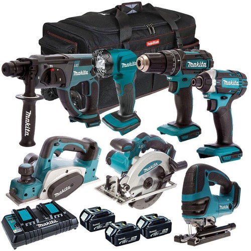 Makita 18v lxt piece combo - lxt,